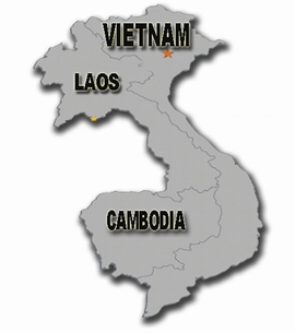 Mekong Map, Indochina Map, Vietnam Cambodia Laos