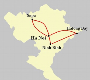 Ninh Binh - Halong Bay - Sapa tour